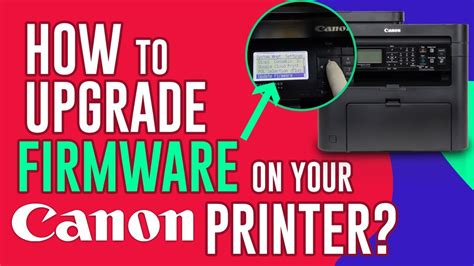 (7)At the message asking if you want to update the firmware, select Yes and press OK. . How to update firmware of printer